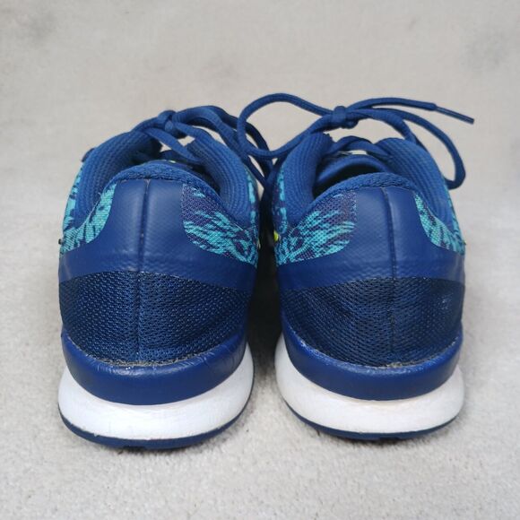 NIKE TRAINING 684899-405 Blue Splatter Running Shoes Sz 8.5 Very Good Condition - Picture 4 of 5